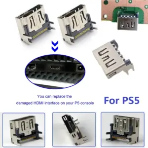 Wholesale HDMI Port For PS5 HDMI Jack Port Socket Interface Connector Replacement For ps 5 Motherboard Soldering HDMI Port