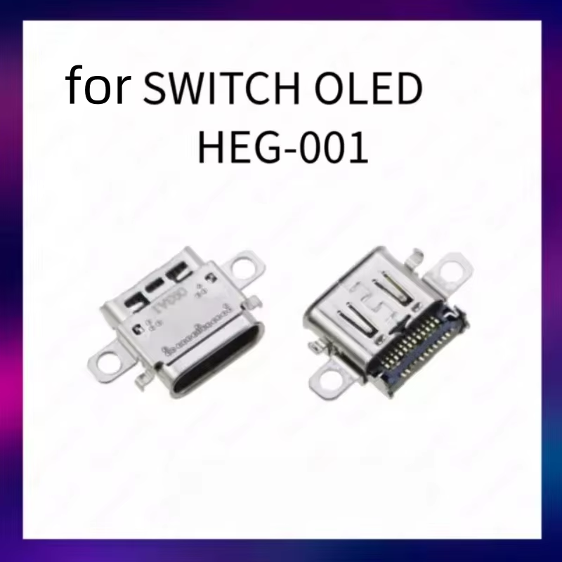 wholesale charge port for nintendo switch oled console type c connector original charging socket