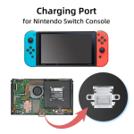 for nintendo switch replacement usb type c charging port for switch/ switch lite/ oled wholesale
