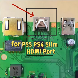 ps4 slim hdmi port socket jack interface display connector replacement for ps ps4 slim hd hdmi hdmi compatible port