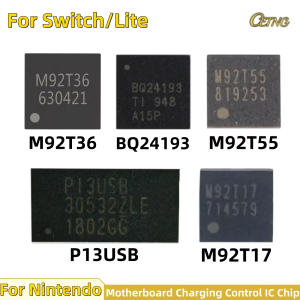 m92t36 for nintendo switch console ic chip motherboard charging control modchip repair parts bq24193 p13usb m92t17 m92t55 wholesale