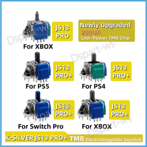 Wholesale K-SILVER JS13 pro + TMR Electromagnetic Joystick for PS5 Replacement Parts TMR Joystick 3D Analog Thumb Stick Rocker