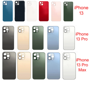 Wholesale Replacement Back Glass For iPhone 13 / 13 Pro /13 Pro Max Battery Cover Big Hole