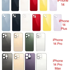 Wholesale Replacement Back Glass For iPhone 14 / 14 Pro /14 Pro Max Battery Cover Big Hole
