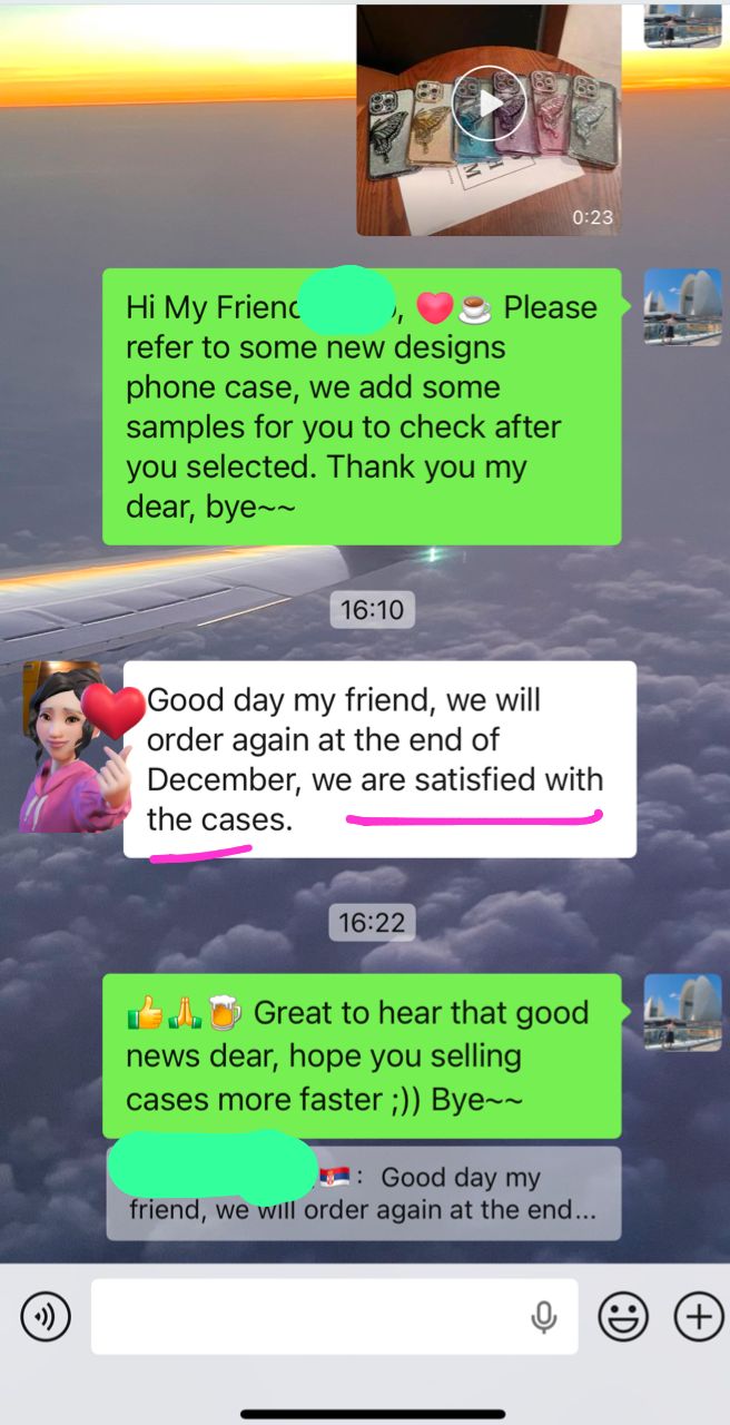 phone case good feedback