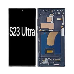 Wholesale Samsung Galaxy S23 Ultra S918b Lcd Touch Screen OLED Display + Frame Big 6.78 Size