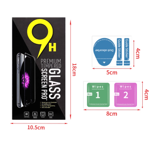 Wholesale Tempered Glass Screen Protector Cover For iPhone 17 16 15 14 13 12 11 XR Pro Max (9H/10pcs per box)