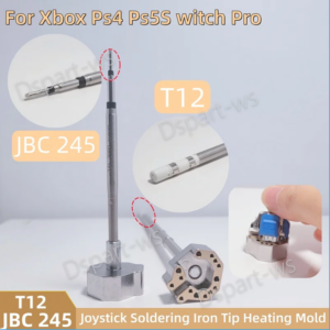 Professional Joystick Repair Screwdriver Kit | for PS5, Xbox, Switch Controllers | Precision & Magnetized-T12/JBC245